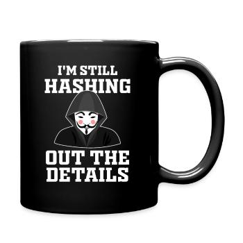Ethical Hacker Cybersecurity Expertise - Full Colour Mug - black - Right