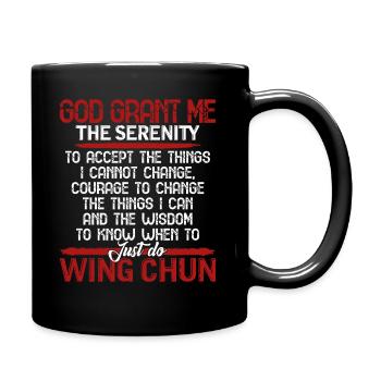 Wing Chun Just Do Wing Chun - Full Colour Mug - black - Right