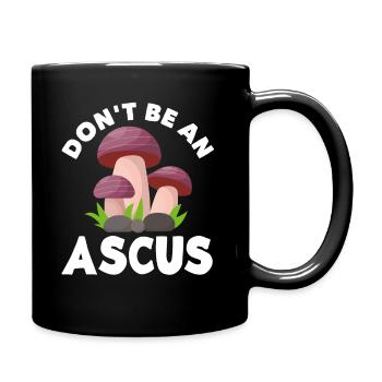 Mushroom picker is not an ascus mushroom - Full Colour Mug - black - Right