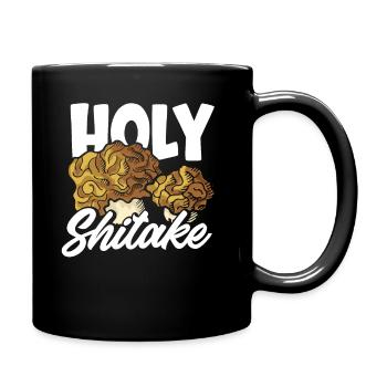 Cueilleurs de champignons : champignons shitake sacrés - Mug uni - noir - Droite