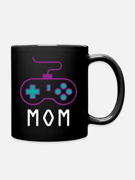 Maman Gamer - Mug uni - noir