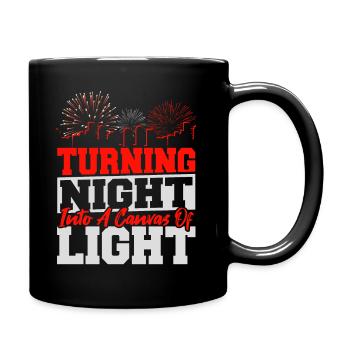 Pyrotechnician Firecracker Pyro Crew - Full Colour Mug - black - Right