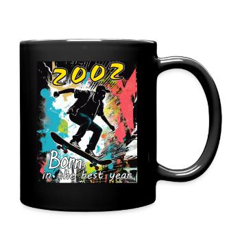 2002 SKAETER Born in the best year - Full Colour Mug - black - Right