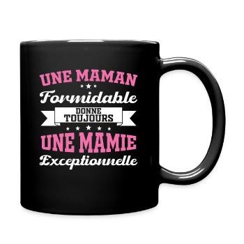 Cadeau pour Grand-Mère - Une Mamie Exceptionnelle - Mug uni - noir - Droite
