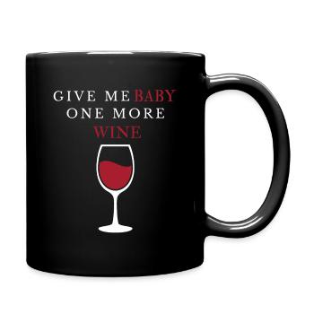 Cadeaux de vin pour les amateurs de vin Dicton drôle - Mug uni - noir - Droite