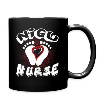 Nicu Nurse Love Children - Full Colour Mug - black - Right