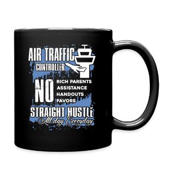 Things About Air Traffic Controller - Full Colour Mug - black - Right