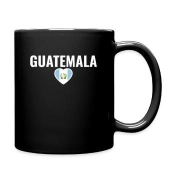 Guatemala Guatemalan Flag - Full Colour Mug - black - Right