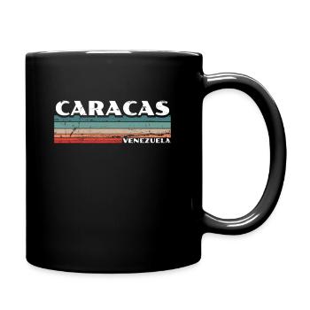 Caracas Venezuela Vintage Vénézuélien - Mug uni - noir - Droite