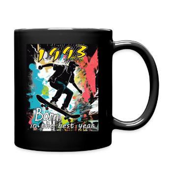 1993 SKAETER Born in the best year - Full Colour Mug - black - Right