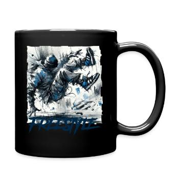 Freestyle - Full Colour Mug - black - Right