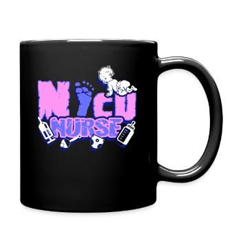 Proud To Be Nicu Nurse - Full Colour Mug - black - Right