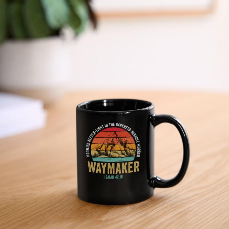Wegweiser, Versprechenshüter, Wundertäter Tasse einfarbig