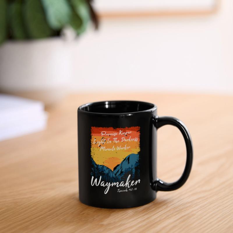 Wegweiser, Versprechenshüter, Wundertäter Tasse einfarbig
