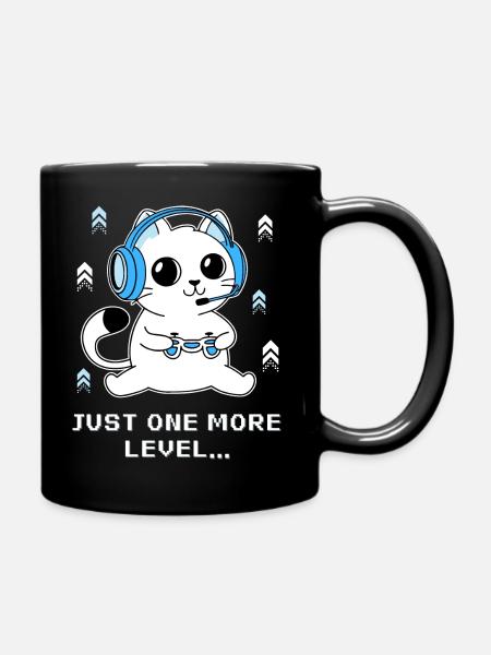 Nur noch eine Ebene - Tasse einfarbig - Schwarz