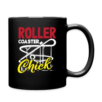 Montagnes russes Aventure Chick - Mug uni - noir - Droite