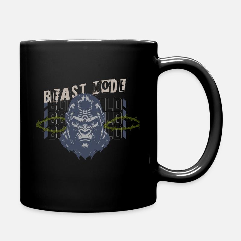 Training und Motivation - Design - Tasse einfarbig - Schwarz