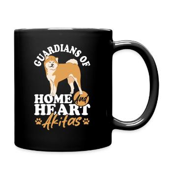 Akita Berger Vintage Cadeau Maman Chien Maman - Mug uni - noir - Droite