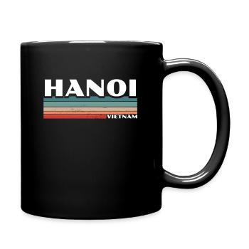 Hanoi Vietnam Vietnamesische Vietnamese - Tasse einfarbig - Schwarz - Rechts