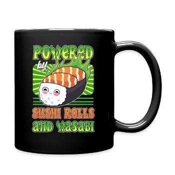 Buffet de sushis pour adultes - Mug uni - noir - Droite