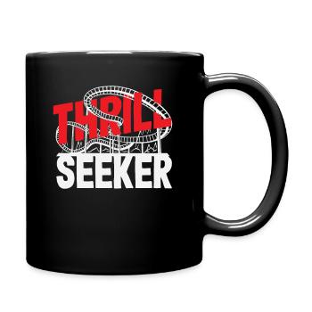 Thrill Seeker Roller Coaster Adventure - Mug uni - noir - Droite