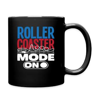 Mode montagnes russes activé pour les chasseurs d’adrénaline - Mug uni - noir - Droite