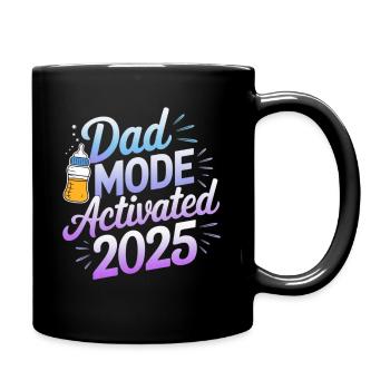 Mode papa activé 2025 - Mug uni - noir - Droite