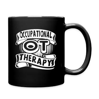 Love To Be Occupational Therapist - Full Colour Mug - black - Right