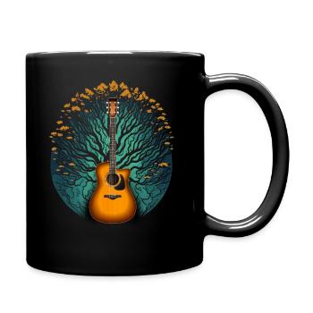 Yggdrasil Nature Musicien Arbre De Vie - Mug uni - noir - Droite