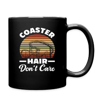 Roller Coaster Hair No Matter Vintage Look - Full Colour Mug - black - Right