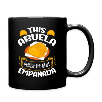 This Abuela Makes The Best Empanada Latin Grandma - Full Colour Mug - black - Right
