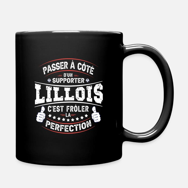 Supporter Lillois - Beau Gosse de Lille - Mug uni - noir