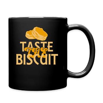 Goûtez le biscuit Goûtez les bienfaits - Mug uni - noir - Droite