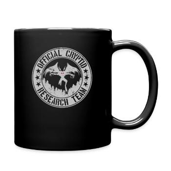 Équipe de recherche officielle sur les cryptides | Cryptides Mothman - Mug uni - noir - Droite