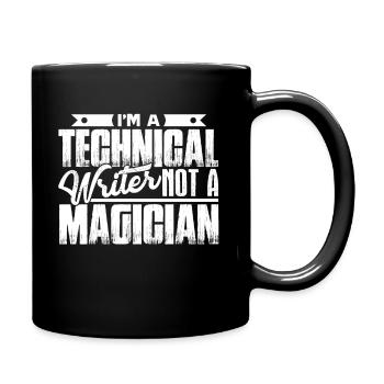 Technical Writer I am A Technical Writer - Full Colour Mug - black - Right