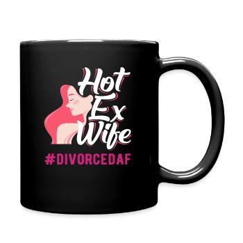 Ex-femme chaude divorcée Divorce - Mug uni - noir - Droite