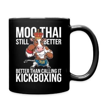 Conception créative de cadeaux Muay Thai - Mug uni - noir - Droite