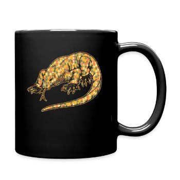 Komodo dragon Komodo dragon Geometric - Full Colour Mug - black - Right