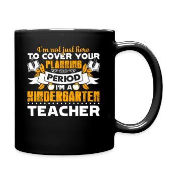 I am A Kindergarten Teacher - Full Colour Mug - black - Right