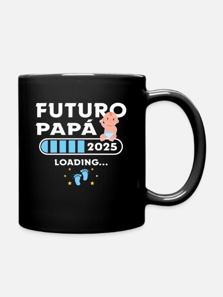 Zukunft Papst 2025 Erstvater 2025 - Tasse einfarbig - Schwarz
