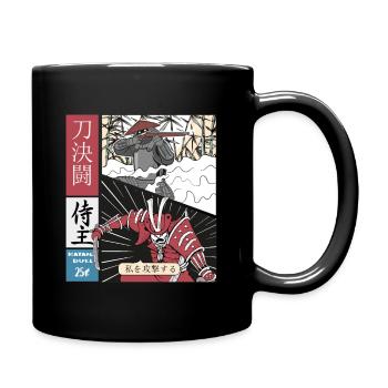 La plupart des épéistes Katana vs arme à feu - Mug uni - noir - Droite