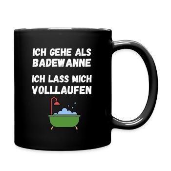 Carnaval Cologne Cologne Alaaf Alcool Fête Drôle - Mug uni - noir - Droite