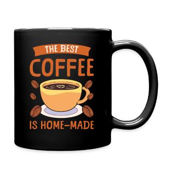 The best coffee is homemade barista - Full Colour Mug - black - Right