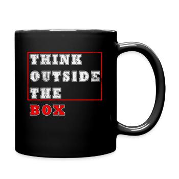 Sortez des sentiers battus - Mug uni - noir - Droite
