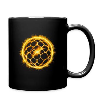 Energy ball - Full Colour Mug - black - Right