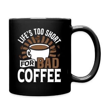 Coffee Culture Brewed Coffee Home Barista - Full Colour Mug - black - Right