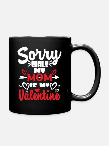 Sorry Girls - Tasse einfarbig - Schwarz