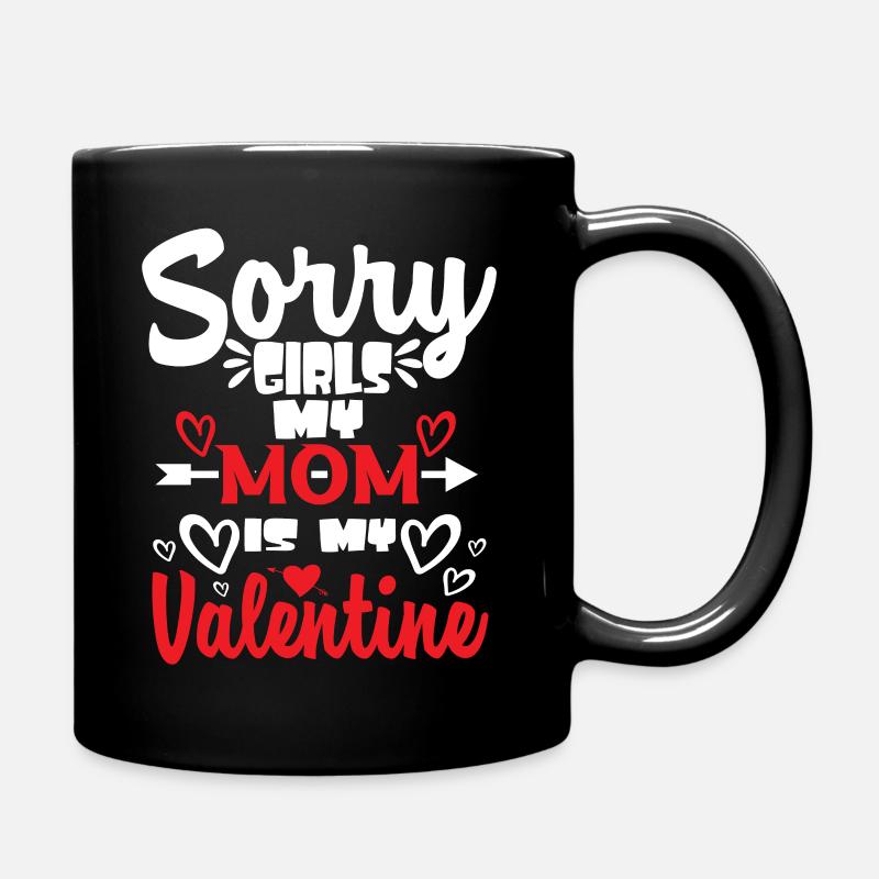 Sorry Girls - Tasse einfarbig - Schwarz