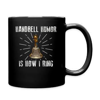 Chor Musik Instrument Handglocke Chor - Tasse einfarbig - Schwarz - Rechts