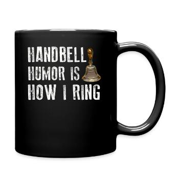 Chorale Instrument de musique Cloche à main Chorale - Mug uni - noir - Droite